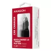Axagon PWC-QC5 mobiliojo įrenginio įkroviklis Mobilusis telefonas, Išmanusis telefonas, Planšetė, Universalus Juoda Cigarečių degiklis Greitas įkrovimas Automatinis