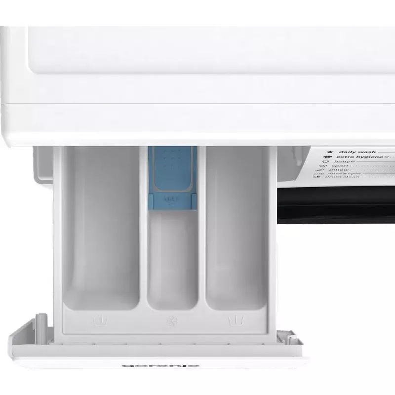 Skalbimo mašina Gorenje W3NGPI72SBS priekinio įkrovimo 7 kg, 1200 aps./min, LCD, garai, 59,5×43,5 cm, energijos klasė B
