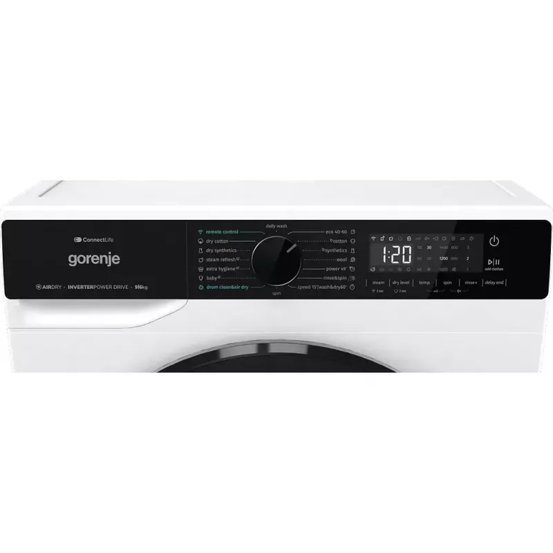 Gorenje WD2PA964ADW Skalbimo džiovinimo mašina 9 kg / 6 kg 1400 aps./min.