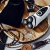 Elektrinė skustuvas vyrams Adler AD 2910w Veikimo laikas iki 60 min. Balta