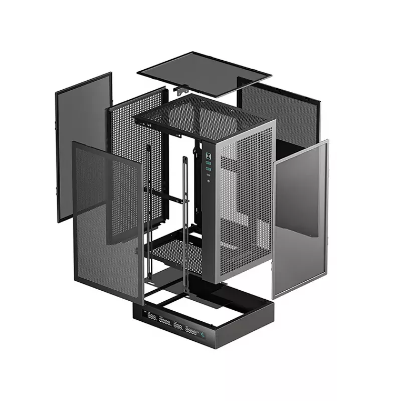 DEEPCOOL R-ch170-bknpi0d-g-1 Kompiuterio korpusas bokštas - juoda