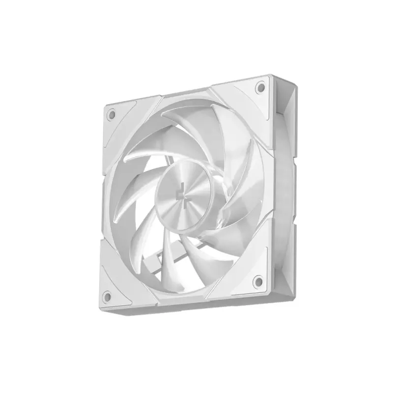 PC korpusas DeepCool CG580 4F WH Midi Tower ATX/Micro ATX/ITX, grūdintas stiklas, 3×120 mm + galinis 120 mm ventiliatorius, baltas
