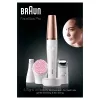 Braun veido epiliatorius 81636295, baltas/bronzinis