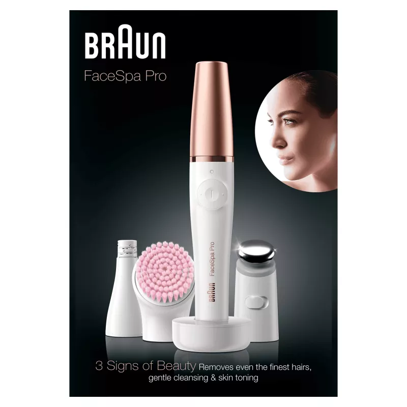 Braun veido epiliatorius 81636295, baltas/bronzinis