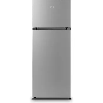 Laisvai pastatomas šaldytuvas Gorenje RF414EPS4 — 206 L bendras, 165 L šaldytuvas, 41 L šaldiklis, pilka