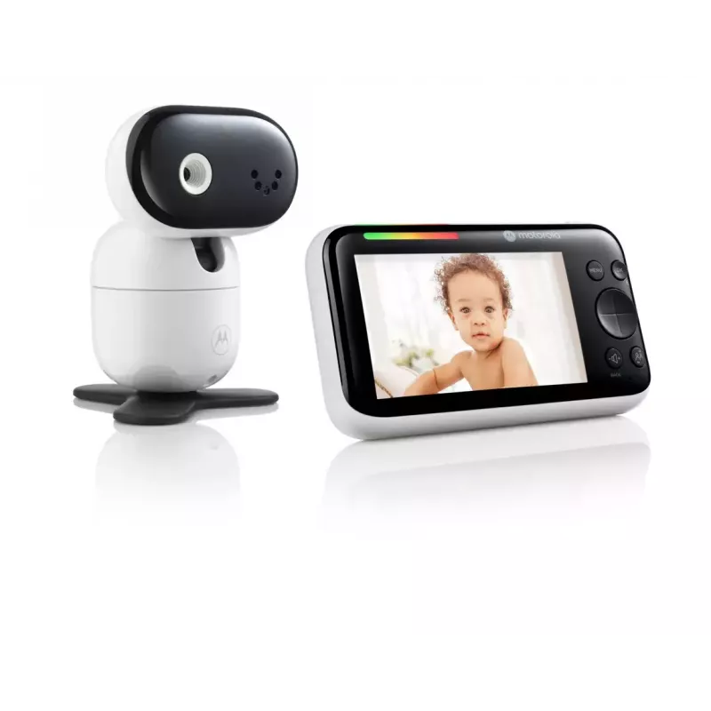 Motorola PIP1510 vaizdo kūdikio monitorius su 5,0 colių ekranu ir motorizuota kamera