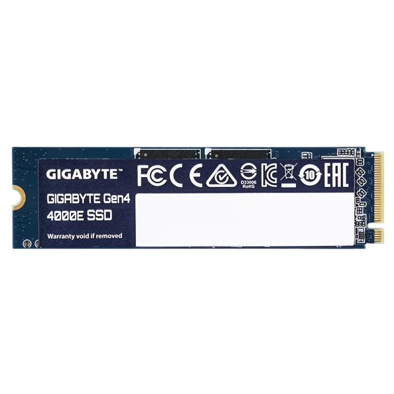 SSD disk GIGABYTE 500 GB M.2 PCI Express 4.0 NVMe Gen4 4000E