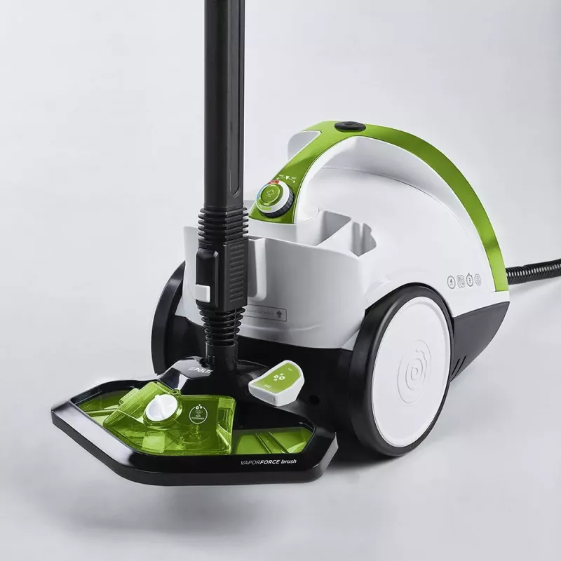 Polti Vaporetto Smart 110 Eco cilindrinis garų valytuvas 1500 W juoda, žalia, balta