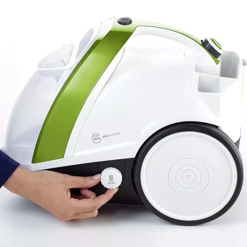 Polti Vaporetto Smart 110 Eco cilindrinis garų valytuvas 1500 W juoda, žalia, balta