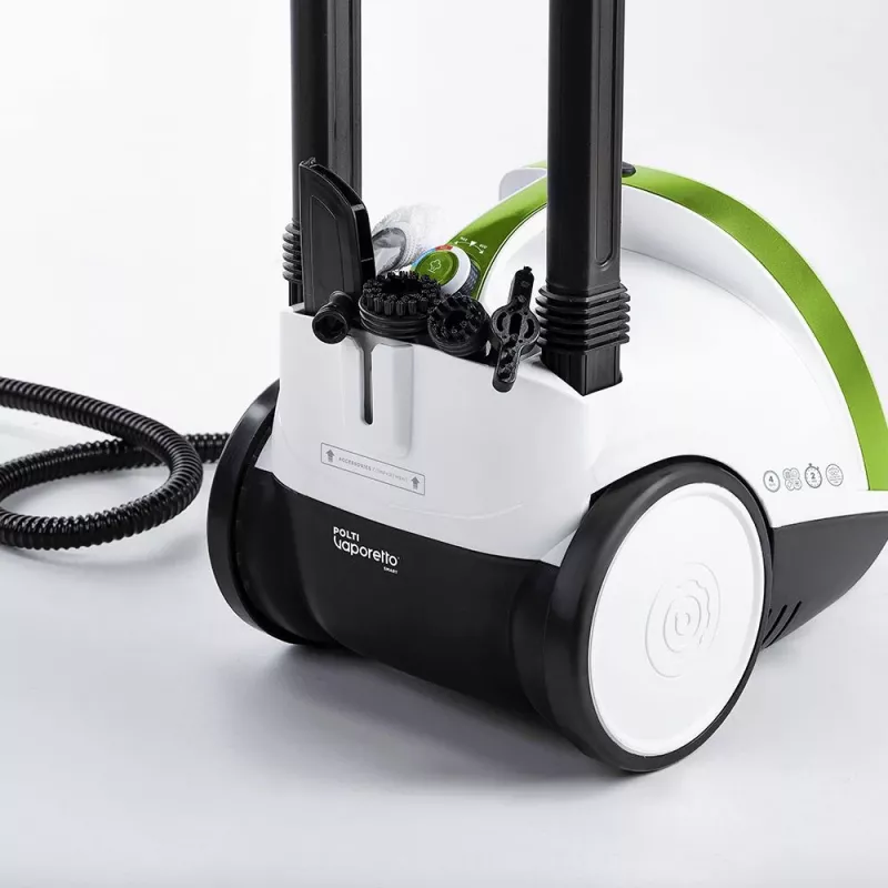 Polti Vaporetto Smart 110 Eco cilindrinis garų valytuvas 1500 W juoda, žalia, balta