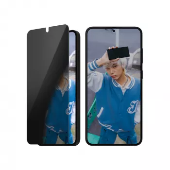 PanzerGlass ® Privatumo ekrano apsauga, skirta Samsung Galaxy S25+ | S24+ | Ultra-Wide Fit