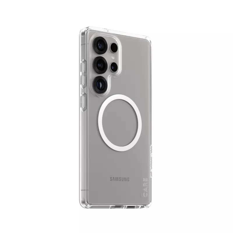 PanzerGlass CARE™ by ® Urban Combat Case Skaidrus su Baltu Qi Samsung Galaxy S25 Ultra