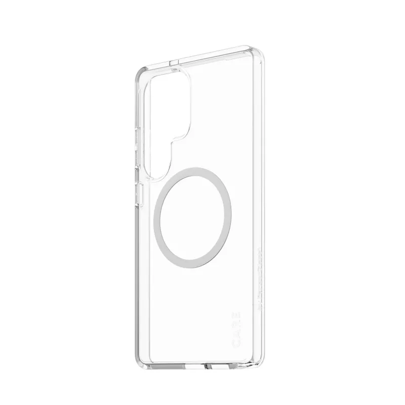 PanzerGlass CARE™ by ® Urban Combat Case Skaidrus su Baltu Qi Samsung Galaxy S25 Ultra