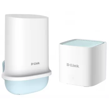 D-Link 5G Wi-Fi 6 rinkinys su išorine antena DWP-1010/KT, balta, vidinė, tinklo sistema, maitinimas, būsena, dviejų juostų (2,4 GHz / 5 GHz), Wi-Fi 6 (802.11ax)