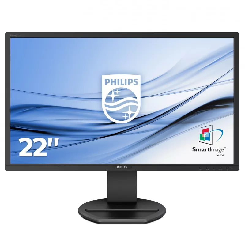 Philips B Line LCD monitorius 221B8LJEB/00, 54,6 cm (21,5 colio), 1920 x 1080 pikselių, Full HD, LED, 1 ms, juoda