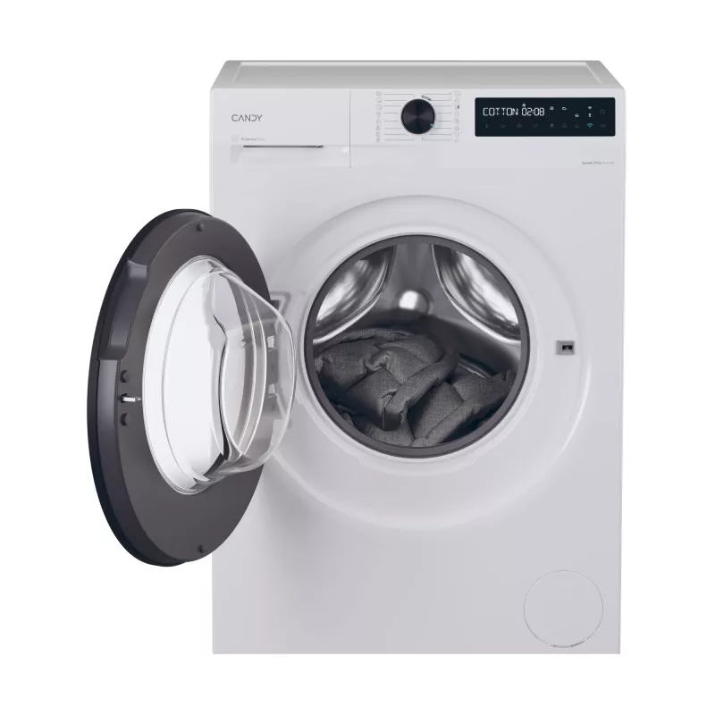 Candy BR 49B8-S skalbimo mašina su priekiniu įkrovimu 9 kg 1400 aps./min. Balta