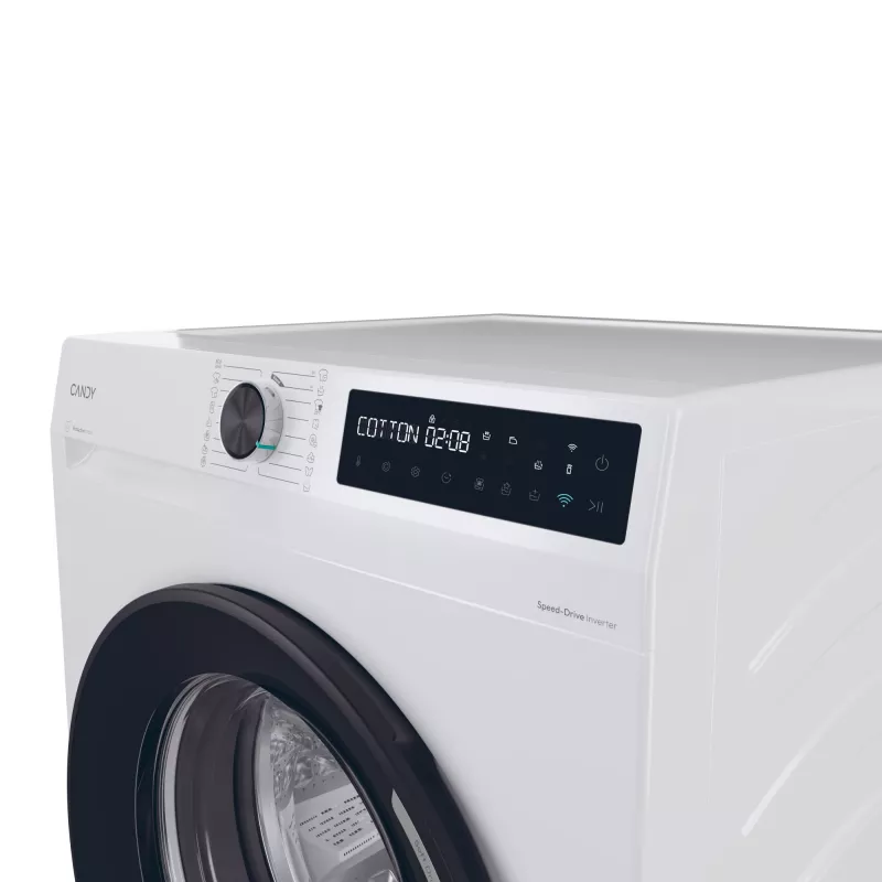 Candy BR 49B8-S skalbimo mašina su priekiniu įkrovimu 9 kg 1400 aps./min. Balta