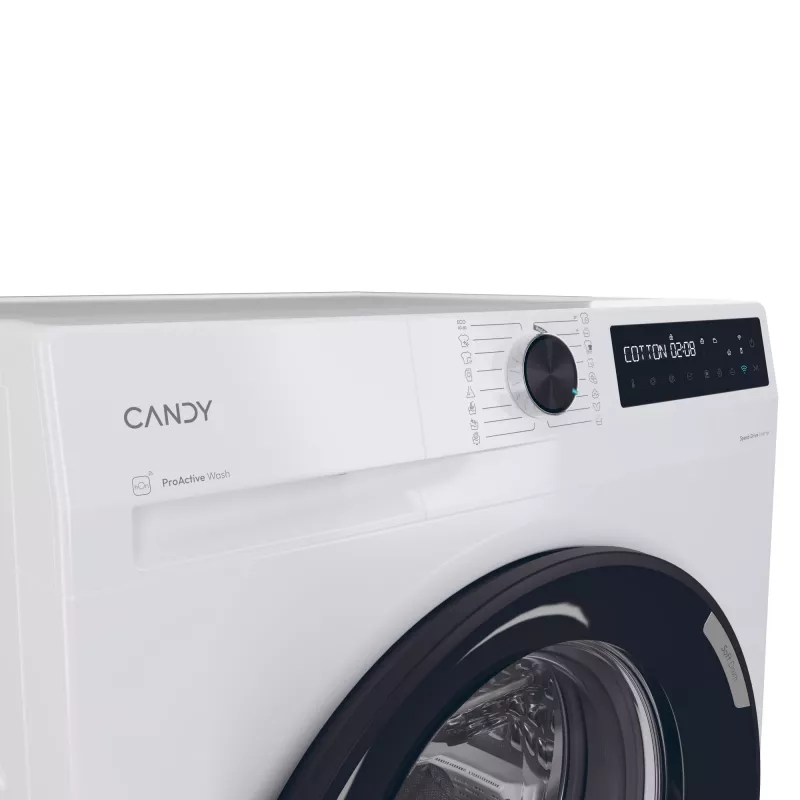 Candy BR 49B8-S skalbimo mašina su priekiniu įkrovimu 9 kg 1400 aps./min. Balta