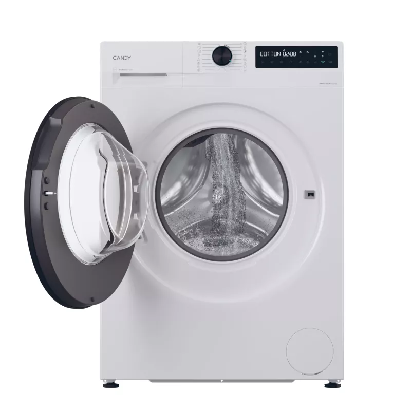 Candy BR 49B8-S skalbimo mašina su priekiniu įkrovimu 9 kg 1400 aps./min. Balta