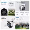 Apsaugos kamera Hikvision DS-2DE2C400MWG-4G PTZ 4 MP