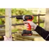 Belaidis grąžtas / atsuktuvas Juoda & Decker BCD001C1, 18 V, Li‑ion 1.5 Ah, oranžinė/juoda