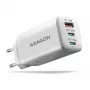 Axagon ACU-DPQ65W PD3.0 & QC4+ 3x IŠVESTYS sieninis įkroviklis 65W