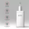 Axagon ACU-DPQ65W PD3.0 & QC4+ 3x IŠVESTYS sieninis įkroviklis 65W