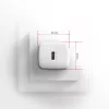 Sieninis įkroviklis Axagon ACU-PD30W 1x QC3.0/AFC/FCP/PD Type-C 30W Baltas