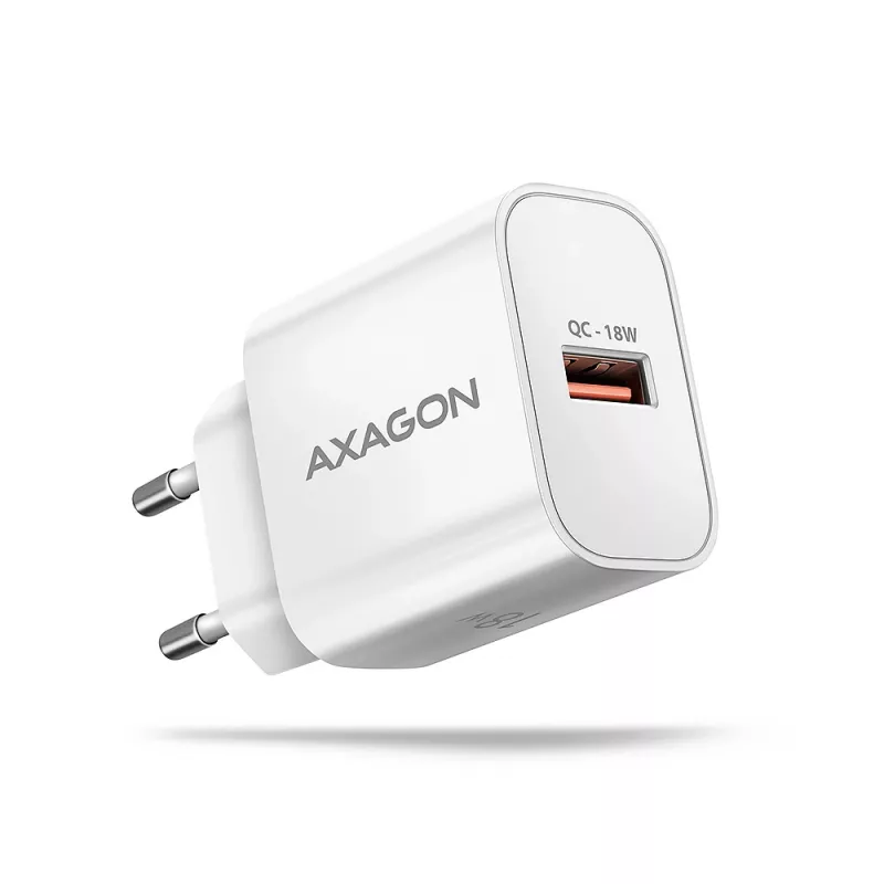 Axagon ACU-QC18W QC3.0 1xOUTPUT sieninis įkroviklis 18W