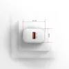 Axagon ACU-QC18W QC3.0 1xOUTPUT sieninis įkroviklis 18W