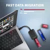 „Axagon ADM2-CM“ USB-C adapteris M.2 NVMe SATA 10Gbps, juodas