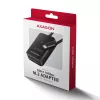 „Axagon ADM2-CM“ USB-C adapteris M.2 NVMe SATA 10Gbps, juodas