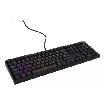 GENESIS THOR 404 klaviatūra Universali USB QWERTY anglų Juoda