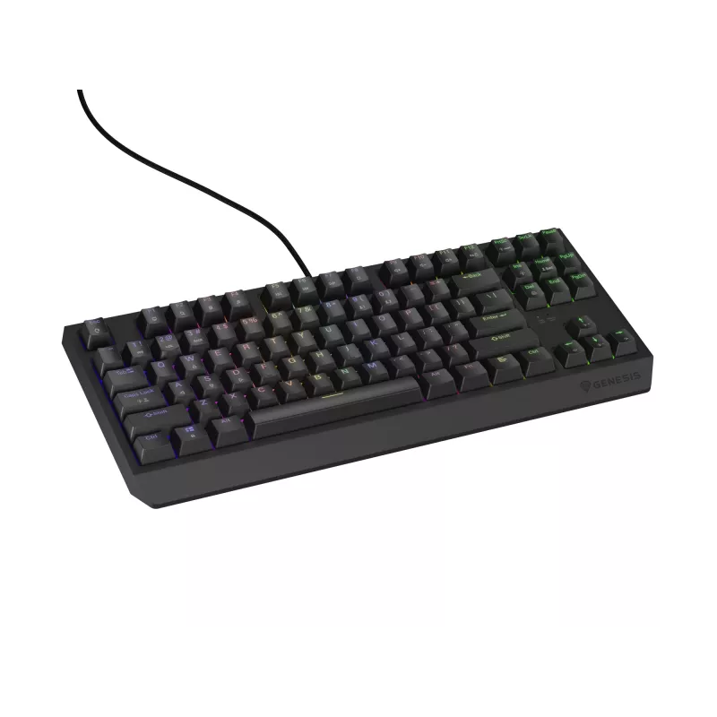 GENESIS Thor 230 TKL klaviatūra žaidimams USB + RF belaidis + Bluetooth QWERTY Juoda