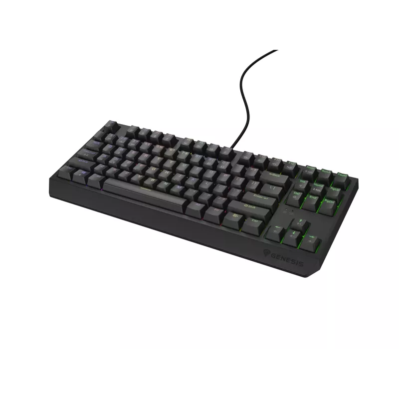 GENESIS Thor 230 TKL klaviatūra žaidimams USB + RF belaidis + Bluetooth QWERTY Juoda