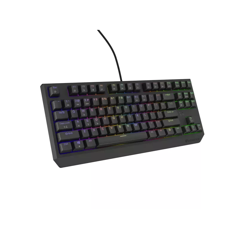 GENESIS Thor 230 TKL klaviatūra žaidimams USB + RF belaidis + Bluetooth QWERTY Juoda