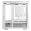 PC korpusas DeepCool CH690 Tower White — ATX/microATX palaikymas, LCD ekranas, 3x2,5 colio lizdai, 1x3,5 colio, GPU iki 450 mm, CPU aušintuvo aukštis 182 mm