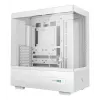 PC korpusas DeepCool CH690 Tower White — ATX/microATX palaikymas, LCD ekranas, 3x2,5 colio lizdai, 1x3,5 colio, GPU iki 450 mm, CPU aušintuvo aukštis 182 mm