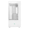 PC korpusas DeepCool CH690 Tower White — ATX/microATX palaikymas, LCD ekranas, 3x2,5 colio lizdai, 1x3,5 colio, GPU iki 450 mm, CPU aušintuvo aukštis 182 mm