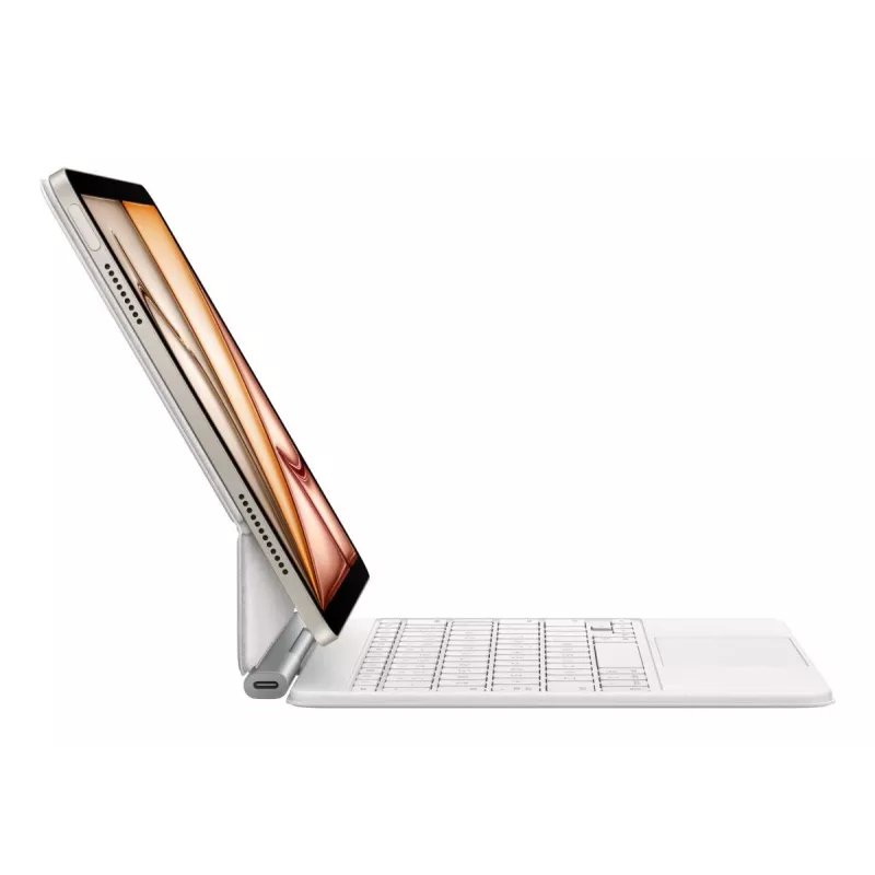 APPLE Magic klaviatūra skirtas iPad Air 11 colių (m2/m3/m4) - Balta - tarptautinė anglų kalba (mdfv4z/a)