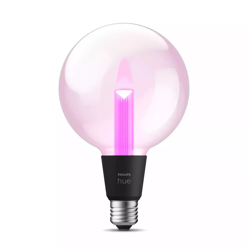 Philips Hue White and colour ambience G125 – E27 išmanioji lemputė, Bluetooth/Zigbee, LED, E27, G125, 2000 K, 6500 K