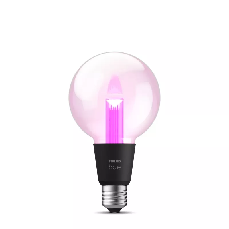 Išmanioji lemputė Philips Hue White and colour ambience G95 E27, 6,8 W, Bluetooth / Zigbee, permatoma