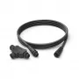 Philips lauko laido ilgintuvas 2,5 m, ilgintuvas, juodas, plastikinis, Philips, kiemas, priekinis kiemas, sodas, terasa, IP67