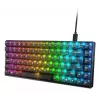 Mechaninė žaidimų klaviatūra Lenovo Legion K510 Mini Pro 75% US anglų k., 84 klavišai, RGB, USB, 1,8 m laidas, juoda/skaidri