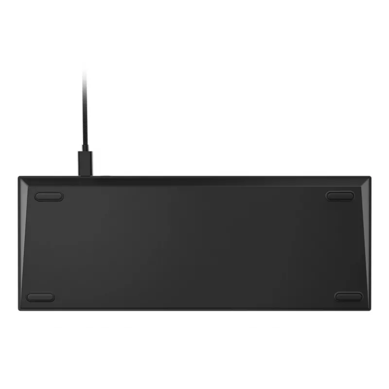 Mechaninė žaidimų klaviatūra Lenovo Legion K510 Mini Pro 75% US anglų k., 84 klavišai, RGB, USB, 1,8 m laidas, juoda/skaidri