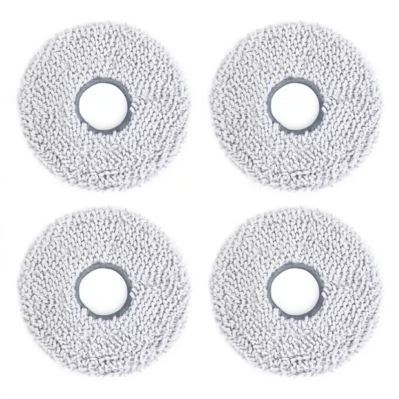 Šluostės pagalvėlė Ecovacs DWP020022 Robotų dulkių siurbliui Balta 4 vnt.