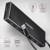 Axagon HUE-F7A 7x USB 3.2 Gen 1 ALU FLAT hub micro power IN 1m USB-A USB 3.2 Gen 1 (3.1 Gen 1) Type-A 5000 Mbit/s Juoda