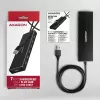 Axagon HUE-F7A 7x USB 3.2 Gen 1 ALU FLAT hub micro power IN 1m USB-A USB 3.2 Gen 1 (3.1 Gen 1) Type-A 5000 Mbit/s Juoda