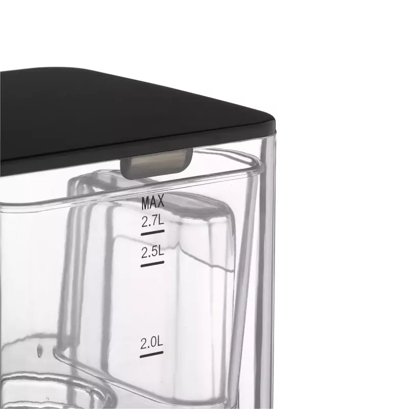 Caso Hot 7 Turbo karšto vandens dalytuvas, 2,7 L, 2200-2600 W, juodas/nerūdijantis plienas