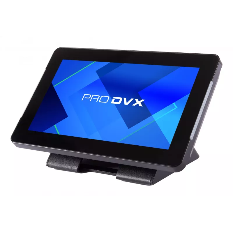 ProDVX PS-75 stovas — juodas, matmenys 119,4×51×98,3 mm, suderinamas su ProDVX